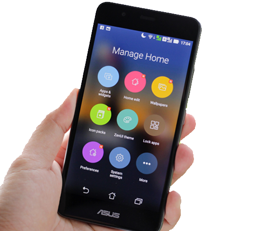 iphone shown